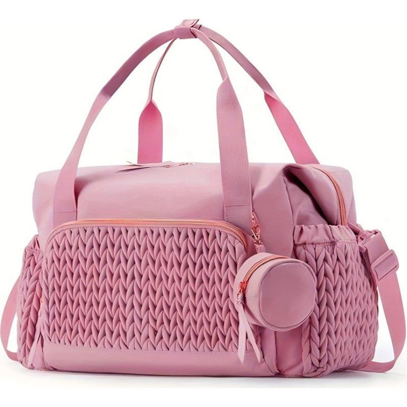 Diaper bag tote, large capacity travel bag diaper bag, hospital work bag baby bag with pacifier box